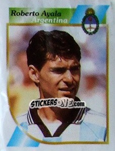 Cromo Roberto Ayala