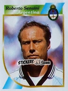 Sticker Roberto Sensini - Copa América 2001 - Navarrete