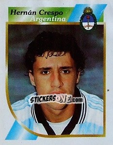 Sticker Hernán Crespo - Copa América 2001 - Navarrete