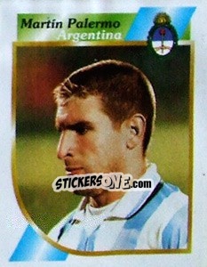 Sticker Martín Palermo - Copa América 2001 n. 24 - Navarrete