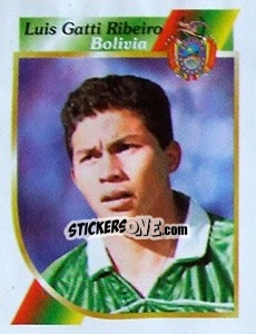Sticker Luis Gatti Ribeiro - Copa América 2001 - Navarrete