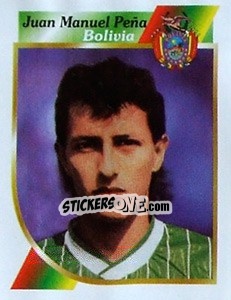Sticker Juan Manuel Peña - Copa América 2001 n. 31 - Navarrete