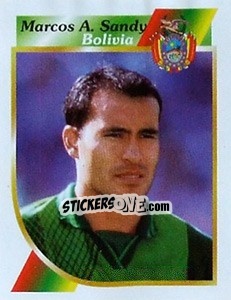 Sticker Marcos A. Sandy - Copa América 2001 n. 32 - Navarrete