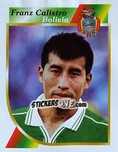 Sticker Franz Calistro - Copa América 2001 n. 33 - Navarrete