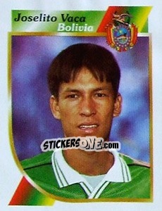 Sticker Joselito Vaca - Copa América 2001 n. 36 - Navarrete
