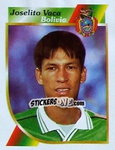 Sticker Joselito Vaca - Copa América 2001 - Navarrete