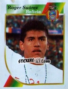 Sticker Roger Suárez - Copa América 2001 - Navarrete