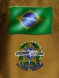 Sticker Bandera y Escudo - Copa América 2001 n. 42 - Navarrete