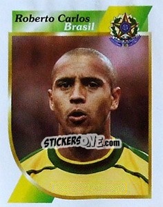 Sticker Roberto Carlos - Copa América 2001 - Navarrete
