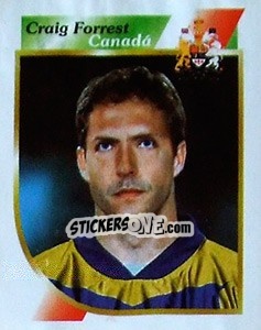 Cromo Craig Forrest - Copa América 2001 - Navarrete
