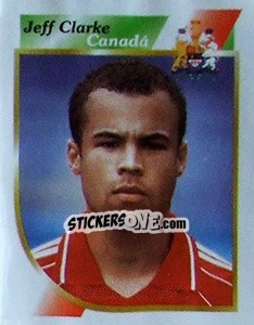 Sticker Jeff Clarke - Copa América 2001 - Navarrete