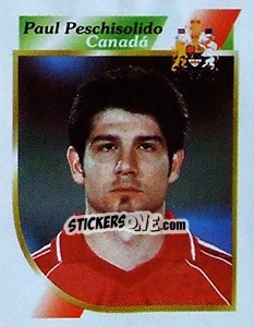 Sticker Paul Peschisolido - Copa América 2001 - Navarrete