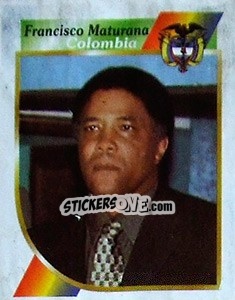 Sticker Francisco Maturana - Copa América 2001 n. 77 - Navarrete