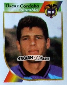 Sticker Óscar Córdoba - Copa América 2001 - Navarrete