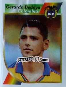 Figurina Gerardo Bedoya - Copa América 2001 - Navarrete