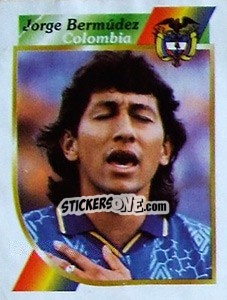 Cromo Jorge Bermúdez - Copa América 2001 - Navarrete