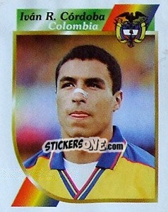 Sticker Iván R. Córdoba - Copa América 2001 - Navarrete