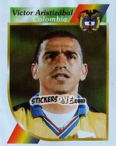 Sticker Víctor Aristizábal - Copa América 2001 - Navarrete