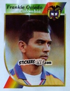 Figurina Frankie Oviedo - Copa América 2001 - Navarrete