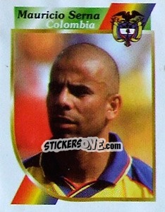 Cromo Mauricio Serna - Copa América 2001 - Navarrete