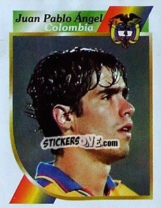 Sticker Juan Pablo Ángel - Copa América 2001 - Navarrete