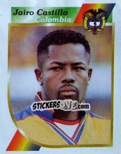 Sticker Jairo Castillo - Copa América 2001 - Navarrete