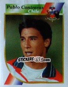 Cromo Pablo Contreras - Copa América 2001 - Navarrete