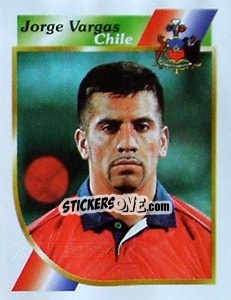 Figurina Jorge Vargas - Copa América 2001 - Navarrete