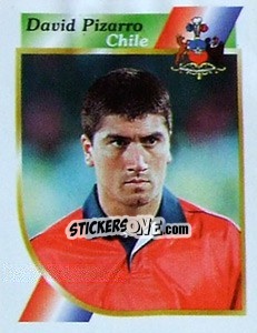 Sticker David Pizarro - Copa América 2001 - Navarrete