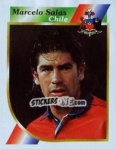 Cromo Marcelo Salas - Copa América 2001 - Navarrete