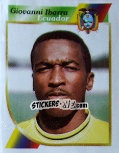 Sticker Giovanni Ibarra - Copa América 2001 - Navarrete