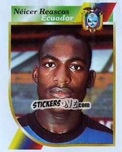 Sticker Néicer Reascos - Copa América 2001 n. 117 - Navarrete
