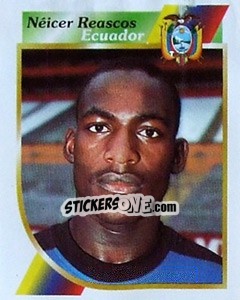 Sticker Néicer Reascos - Copa América 2001 - Navarrete