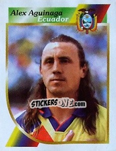 Sticker Alex Aguinaga - Copa América 2001 - Navarrete