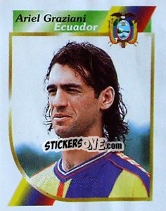 Sticker Ariel Graziani - Copa América 2001 - Navarrete