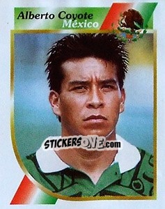 Sticker Alberto Coyote - Copa América 2001 - Navarrete