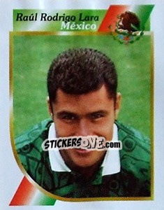 Cromo Raúl Rodrigo Lara - Copa América 2001 n. 136 - Navarrete