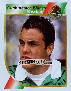 Sticker Cuauhtémoc Blanco - Copa América 2001 - Navarrete