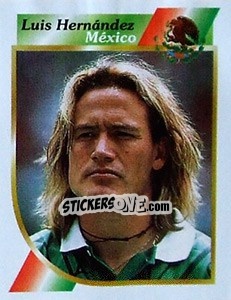 Cromo Luis Hernández - Copa América 2001 - Navarrete
