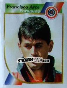 Sticker Francisco Arce - Copa América 2001 - Navarrete