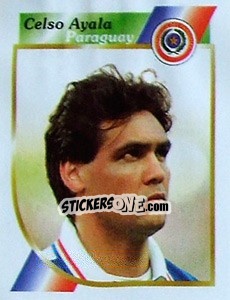 Sticker Celso Ayala - Copa América 2001 - Navarrete