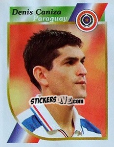 Cromo Denis Caniza - Copa América 2001 - Navarrete