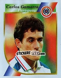 Cromo Carlos Gamarra - Copa América 2001 - Navarrete