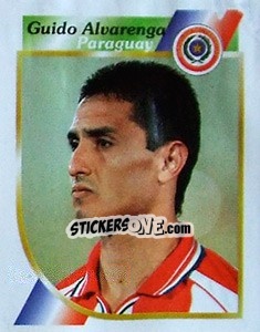 Cromo Guido Alvarenga - Copa América 2001 - Navarrete