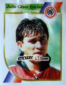 Sticker Julio César Enciso - Copa América 2001 - Navarrete
