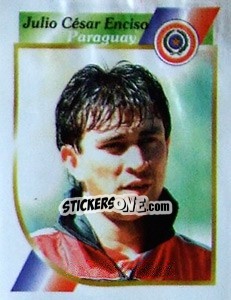 Sticker Julio César Enciso - Copa América 2001 n. 154 - Navarrete