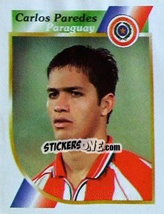 Sticker Carlos Paredes - Copa América 2001 - Navarrete