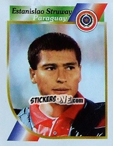 Sticker Estanislao Struway - Copa América 2001 n. 156 - Navarrete