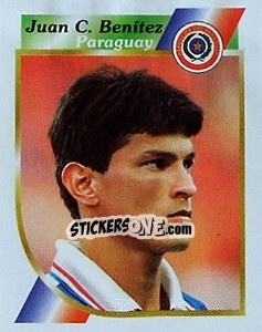 Sticker Juan C. Benítez - Copa América 2001 - Navarrete