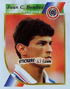 Sticker Juan C. Benítez - Copa América 2001 n. 157 - Navarrete